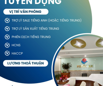 TUYỂN DỤNG VỊ TRÍ VĂN PHÒNG